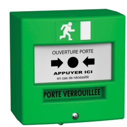 Déclencheur manuel vert...